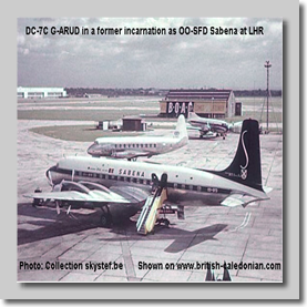 DC-7C OO-SFD